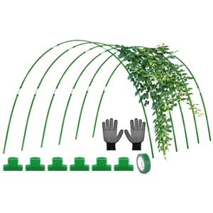 Shannan Garden Arceaux pour Serre Tunnel,18/30 /98PCS Kit Maison Cerceau Jardin,Serre Surélevée Tunnel,Cerceaux De Serre,Cadre De Support De Tunnel De Jardin Robuste Et Stable pour Ferme De Jardin - Publicité