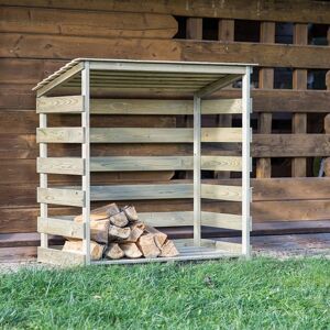 Cémonjardin Abri bûches en bois Megève - 0,7 stère