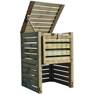 Cémonjardin Composteur en bois Colorado grand modèle - 800 L