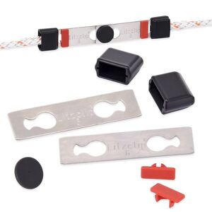6 connecteurs de corde « Litzclip® Safety Link » pour cordelette pour clôture electrique, Ø 6 mm