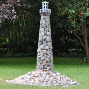 Voss Phare de VOSS.garden 180 cm, galvanisé, décoration pour le jardin