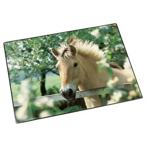 Laufer Sous-main cheval à la clôture, 400 x 530 mm - Lot de 2 - Publicité