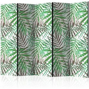 Artgeist Paravent Nature Toile intissee Vert