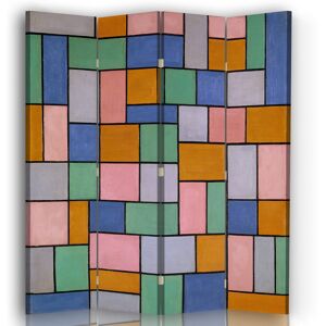 Legendarte Paravent Composition en Dissonances, Theo van Doesburg cm 145x170 (4x)