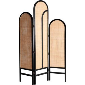 Lastdeco Paravent en Bois de Pin Noir