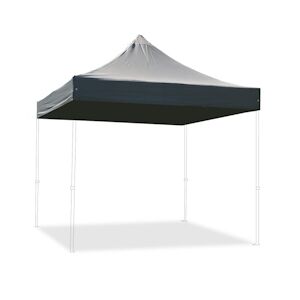 Oviala Business MobeventPro bâche de toit pour tente pliante 4 x 4 m PRO 40 - Polyester - Gris