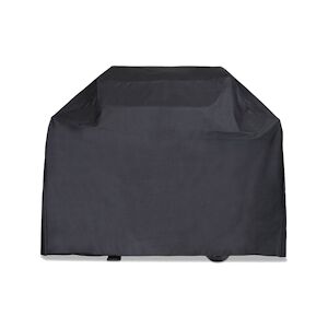 KZ GARDEN - Housse de protection barbecue 142 x 43 x 120 cm noire doublée rembourée