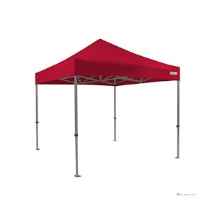 FRANCE BARNUMS Tente pliante PRO 3x3m - ALU 55mm/PVC 580g Norme M2 - rouge - FRANCE-BARNUMS