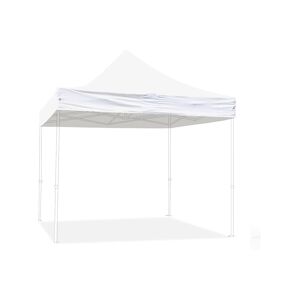 Oviala Business MobeventPro bâche de toit tente pliante 3 x 3m M2 - Polyester - Blanc