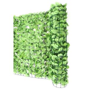 Générique Haie artificielle/brise vue pour balcon, feuilles, 300x150cm - Publicité