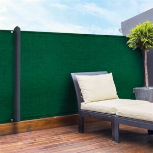 ProBache Brise vue vert 2 x 10 m 90 gr/m² classique Vert - Publicité