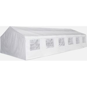 sweeek Tente de reception 6 x 12 m - Lutecia - Blanc - tente de jardin ideale pour reception a utiliser comme pavillon. - Blanc