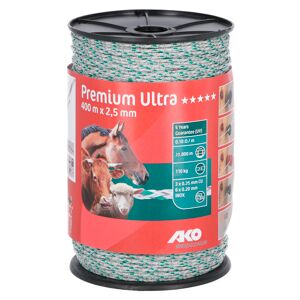 AKO Fil Premium Ultra blanc/vert, 400m, 2,5mm - Publicité