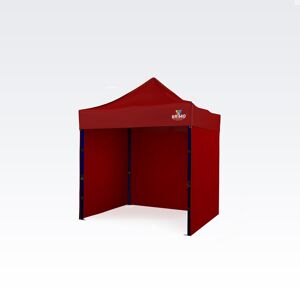 BRIMO Tentes de fete 2x2m Gratuit : 3pc parois pleines, 8 sardines de tente et housse de protection + Garantie de 5 ans ! rouge