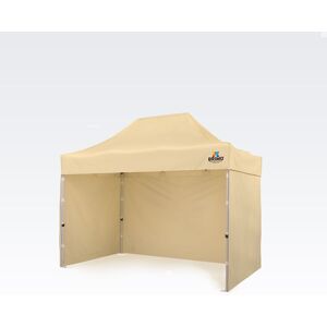 BRIMO Tente de fete 2x3m Gratuit : 3pc parois pleines, 8 sardines de tente et housse de protection + Garantie de 5 ans! beige