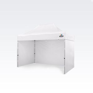 BRIMO Tente de fete 2x3m Gratuit : 3pc parois pleines, 8 sardines de tente et housse de protection + Garantie de 5 ans! blanc