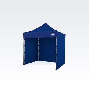 BRIMO Tente de marche 2x2m Gratuit : 3pc parois pleines, 8 sardines de tente et housse de protection + Garantie de 5 ans ! bleu