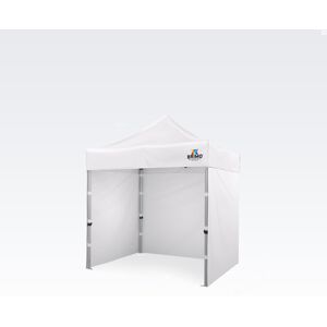 BRIMO Tentes pliantes 2x2m Gratuit : 3pc parois pleines, 8 sardines de tente et housse de protection + Garantie de 5 ans ! blanc