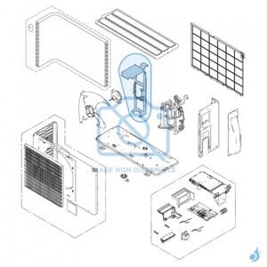 FUJITSU Support Moteur pour groupe extérieur Atlantic Fujitsu AOYG14KMCC Réf. 897562