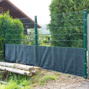 Dema Brise vue pour clôture 1 x 25 m de couleur verte