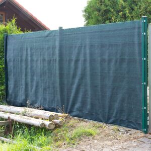 Dema Brise vue pour clôture 2 x 25 m de couleur verte