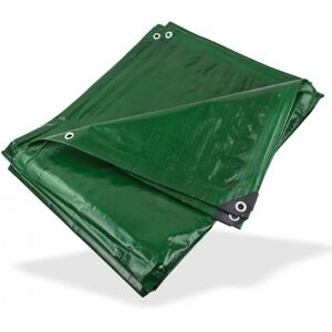 Dema Bâche multifonctions universelle verte 4 x 6 m - 210 g/m²