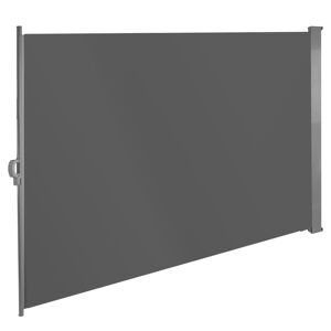 Dema Store lateral 160 x 300 cm - Anthracite / Brise-vue retractable