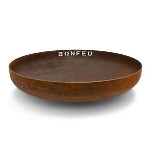 Brasero bol à feu : Bonfeu - BonBowl Ø 100 : Rouille