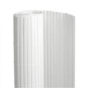 Canisse PVC double face Blanc : 1m x 3m