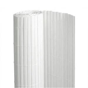 Canisse PVC double face Blanc : 1m50 x 3m