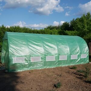 Green Protect Serre tunnel 3x6m film 200gr/m² hauteur 2,25m Green Protect