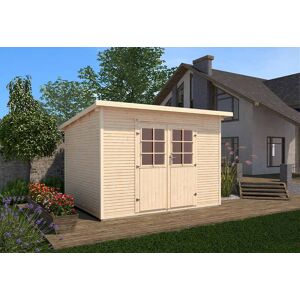 Abri de jardin en bois d’épicéa 219 Weka-Line T1 - 5,64 m² - Publicité