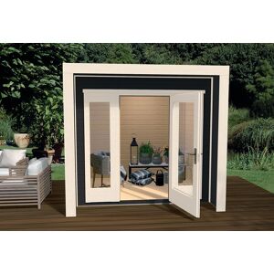 Abri de Jardin en Bois d’Épicéa Design 263 Weka-Line T1 - 5,6 m² - Publicité