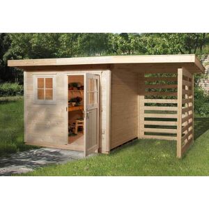 Weka Abri de Jardin Bois Schongau (235+150x211cm) 28mm - Publicité