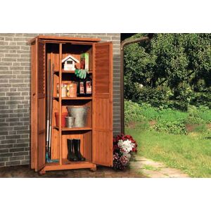 Weka Armoire de Jardin Bois (43x80x180) - Publicité