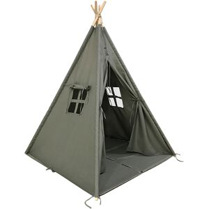 Sunny Tipi pour enfant tente en tissu et bois 1,60 m - Alba