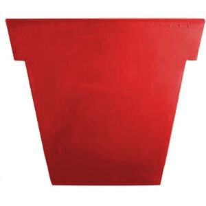 SLIDE vase étroit IL VASO (Rouge H 55 - Polyéthylène)