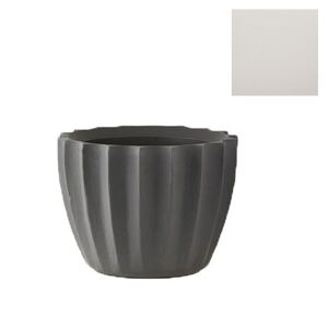 SLIDE vase STAR H 40 cm (Blanc lait - Polyethylene)