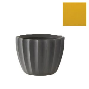 SLIDE vase STAR H 40 cm (Jaune - Polyéthylène)