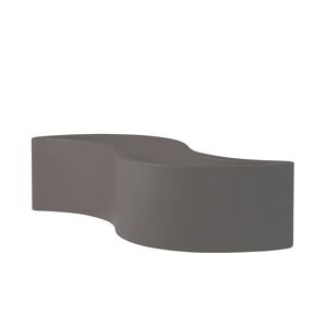 SLIDE vase WAVE POT (Gris argille - Polyéthylène)