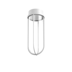 FLOS OUTDOOR lampe au plafond pour l'extérieur IN VITRO CEILING DIMMABLE DALI (Blanc - aluminium et verre)