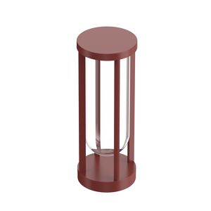 FLOS OUTDOOR lampadaire d'extérieur IN VITRO BOLLARD 1 NO DIMMABLE (Terre cuite - aluminium et verre)