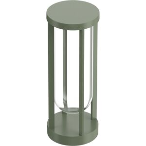 FLOS OUTDOOR lampadaire d'extérieur IN VITRO BOLLARD 1 DIMMABLE DALI (Pale green - aluminium et verre)