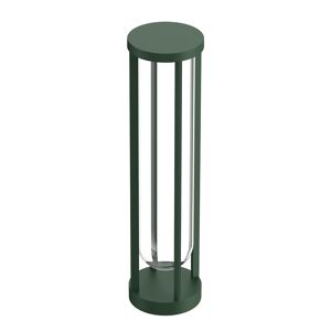 FLOS OUTDOOR lampadaire d'extérieur IN VITRO BOLLARD 2 DIMMABLE 1-10V (Forest green - aluminium et verre)