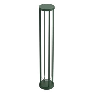 FLOS OUTDOOR lampadaire d'extérieur IN VITRO BOLLARD 3 DIMMABLE 1-10V (Forest green - aluminium et verre)