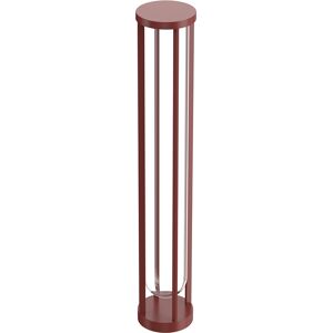 FLOS OUTDOOR lampadaire d'exterieur IN VITRO BOLLARD 3 DIMMABLE DALI (Terre cuite - aluminium et verre)