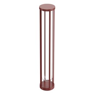 FLOS OUTDOOR lampadaire d'extérieur IN VITRO BOLLARD 3 NO DIMMABLE (Terre cuite - aluminium et verre)