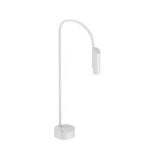 FLOS OUTDOOR lampadaire d'extérieur lCAULE BOLLARD 1 DIMMABLE 1-10V (Blanc - Aluminium, verre et acier)