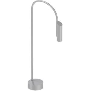 FLOS OUTDOOR lampadaire d'extérieur CAULE BOLLARD 1 DIMMABLE DALI (Gris - Aluminium, verre et acier)