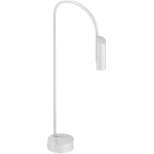 FLOS OUTDOOR lampadaire d'extérieur CAULE BOLLARD 1 NO DIMMABLE (Blanc - Aluminium, verre et acier)